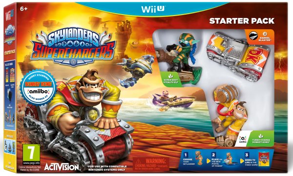 SKYLANDERS SUPERCHARGERS STARTER PACK (INCLUYE FIGURA DONKEY KONG COMPATIBLE CON AMiiBO) SKYLANDERS SUPERCHARGERS STARTER PACK (INCLUYE FIGURA DONKEY KONG COMPATIBLE CON AMiiBO)